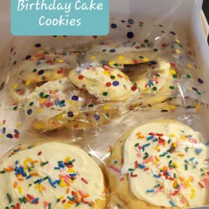 Birthday Cake Cookies