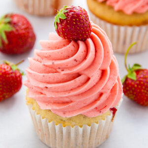 Strawberry Cupcakes