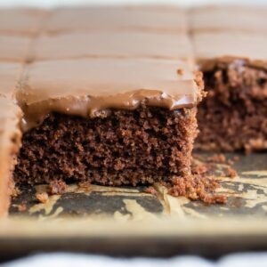 Single Layer Sheet Cake